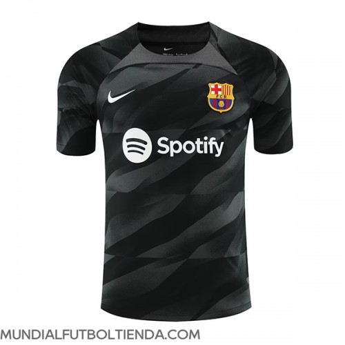 Camiseta Barcelona Portero Segunda Equipación Replica 2023-24 mangas cortas